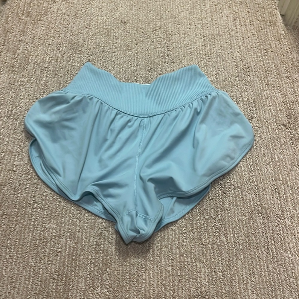 Free people game time shorts eucalyptus size s